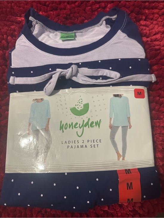 Honeydew Intimates Other - Honeydew Intimates Navy and White Polka Dot 2-Piece Pajama Set